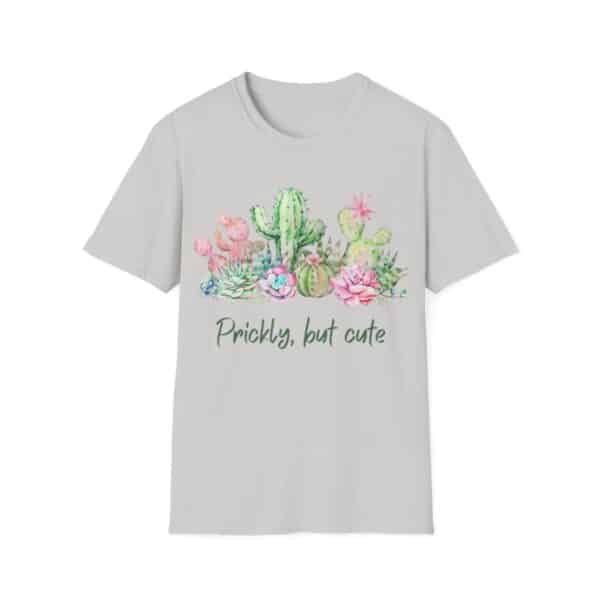 Prickly But Cute Unisex Softstyle T-Shirt - Image 7