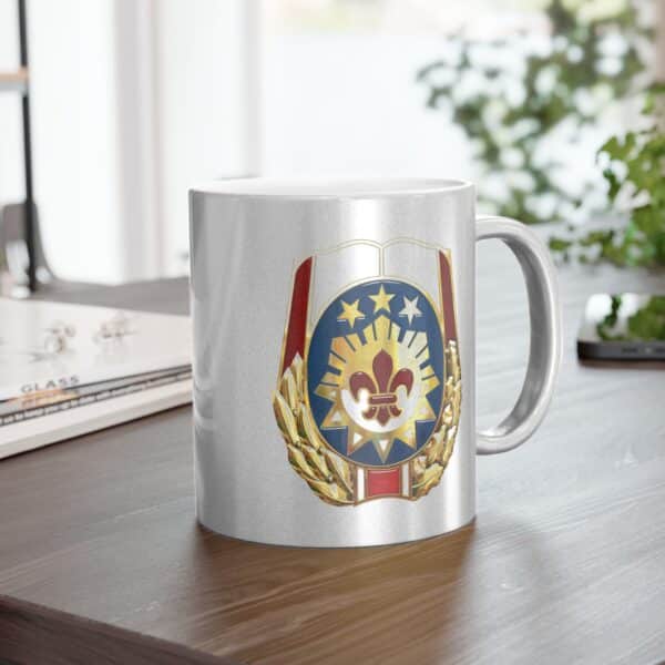 WACH Crest Metallic Mug (SilverGold)