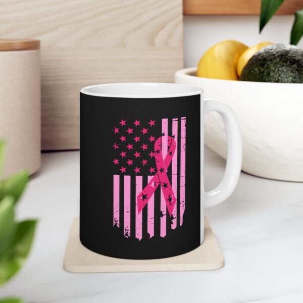 WACH Breast Cancer Ceramic Mug - Image 9