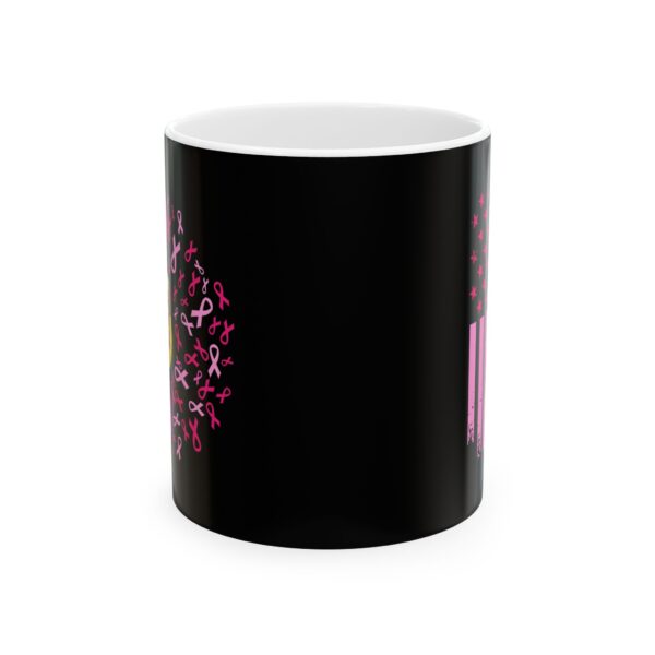 WACH Breast Cancer Ceramic Mug - Image 2