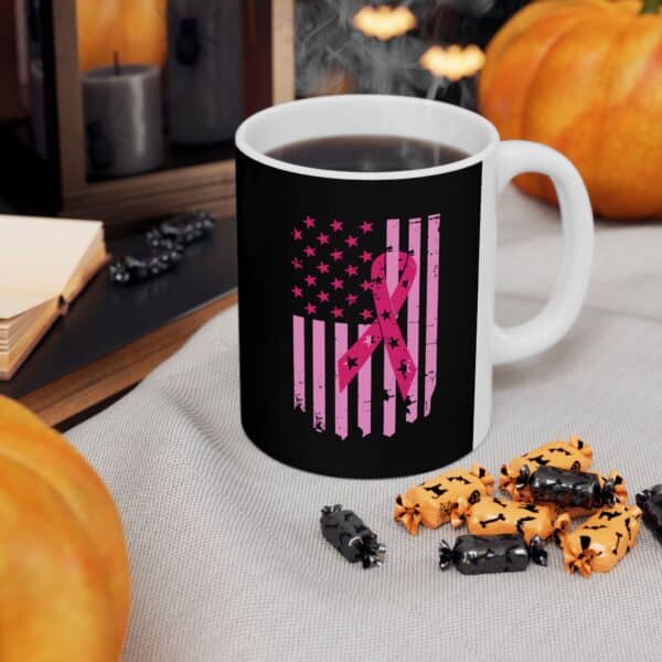 WACH Breast Cancer Ceramic Mug - Image 8