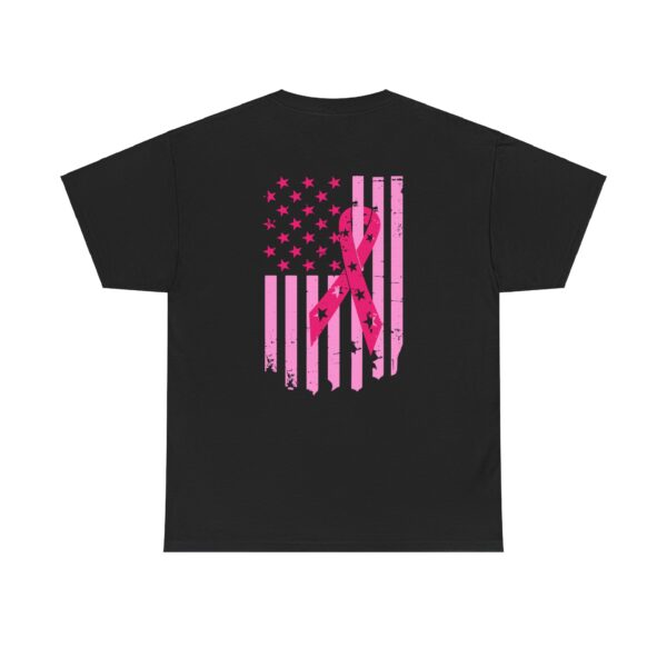 WACH Breast Cancer Awareness Flag Unisex Heavy Cotton Tee - Image 119