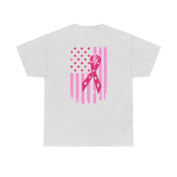 WACH Breast Cancer Awareness Flag Unisex Heavy Cotton Tee - Image 57