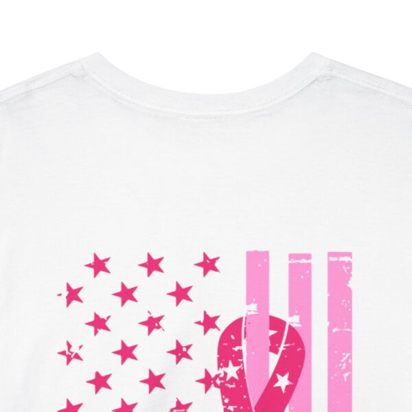 WACH Breast Cancer Awareness Flag Unisex Heavy Cotton Tee - Image 38