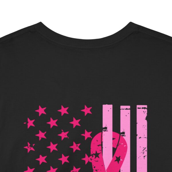 WACH Breast Cancer Awareness Flag Unisex Heavy Cotton Tee - Image 48