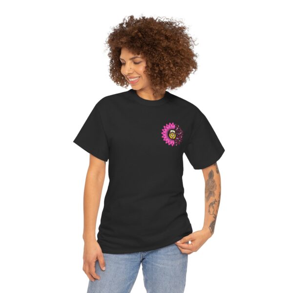 WACH Breast Cancer Awareness Flag Unisex Heavy Cotton Tee - Image 49