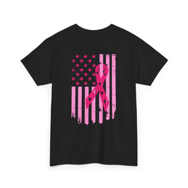 WACH Breast Cancer Awareness Flag Unisex Heavy Cotton Tee - Image 42