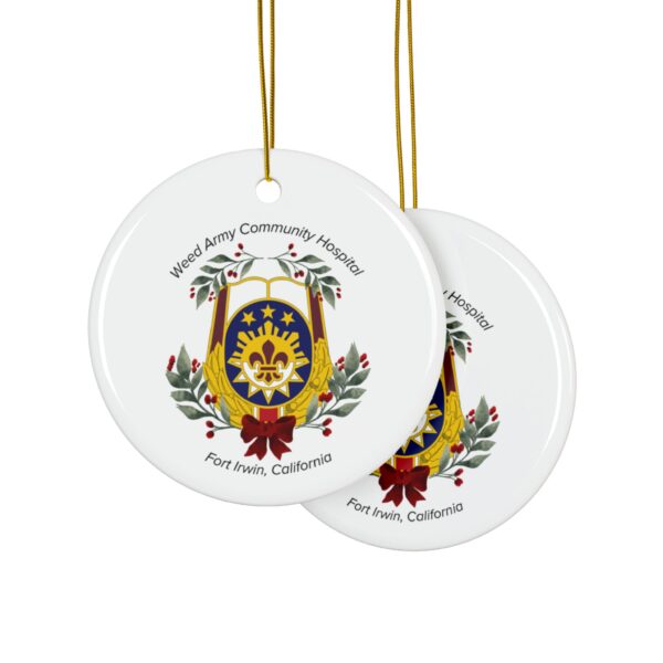 Christmas Ceramic Ornaments, 2-Side Print, (1pc, 3pcs, 5pcs, 10pcs) - Image 11