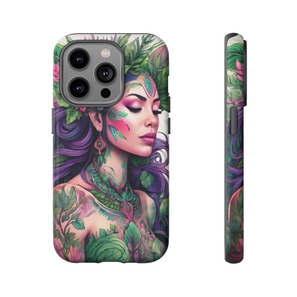 Tattooed Plant Goddess Tough Case - Image 40