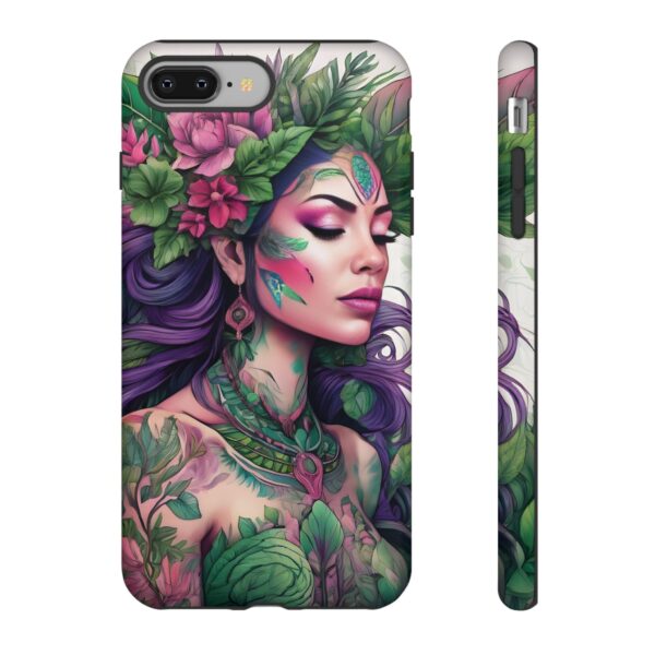 Tattooed Plant Goddess Tough Case - Image 4