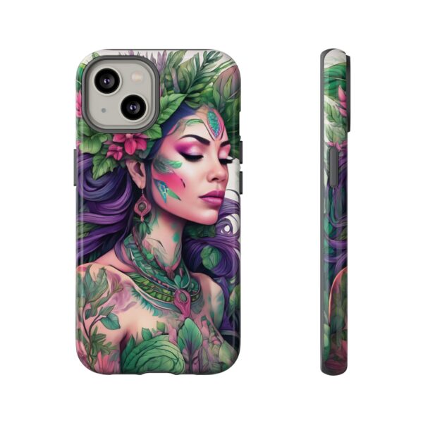 Tattooed Plant Goddess Tough Case - Image 35