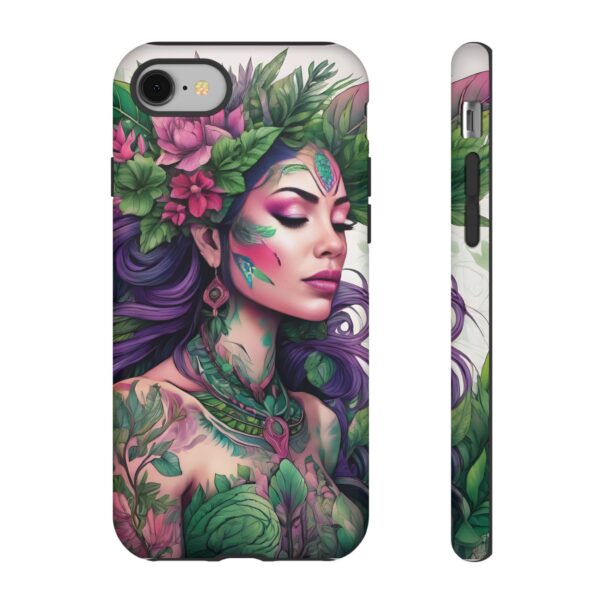 Tattooed Plant Goddess Tough Case - Image 2