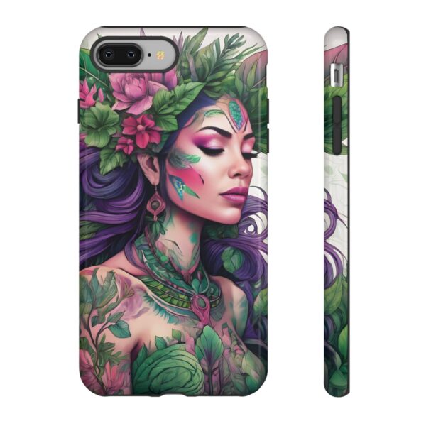 Tattooed Plant Goddess Tough Case - Image 3