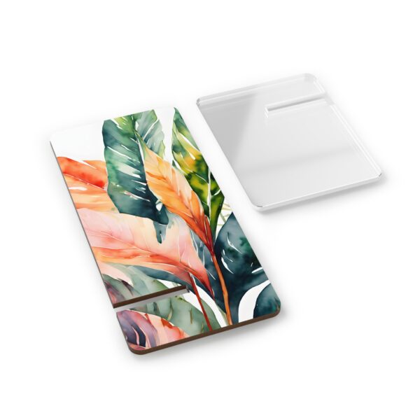 Tropical Leaves Phone Display Stand - Image 2