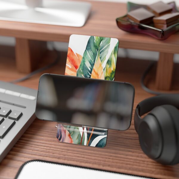 Tropical Leaves Phone Display Stand - Image 4