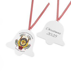 WACH Christmas 2025 Metal Ornaments - 3 Styles